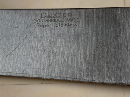 Vtg Dexter,Southbridge Mass,Super Stainless  8”  Chefs Knife - Fresh Stock Dated December 2025