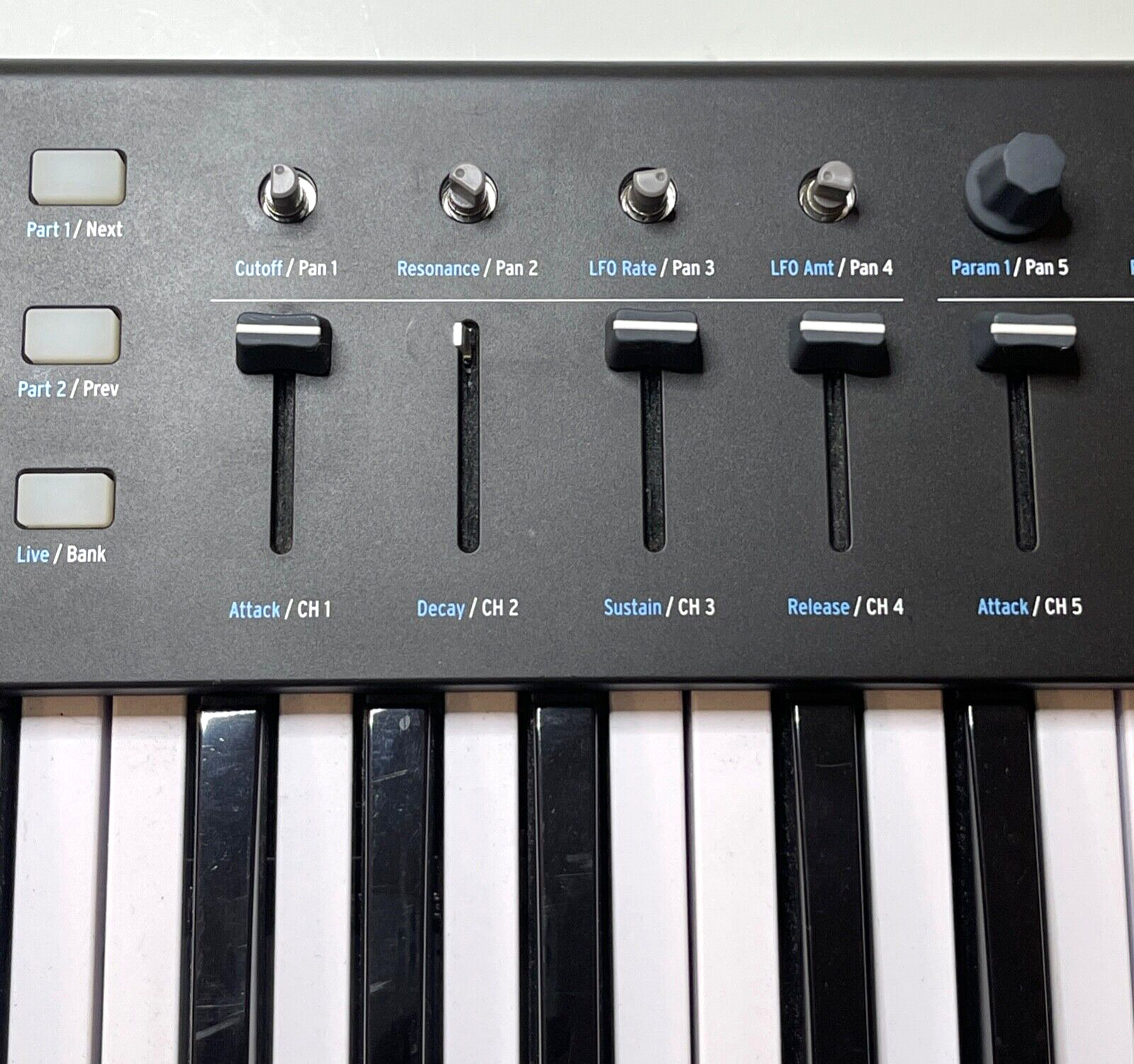 Arturia KeyLab Essential 49 MIDI Keyboard Controller Black Edition FOR PARTS - Fresh Stock Dated February 2026