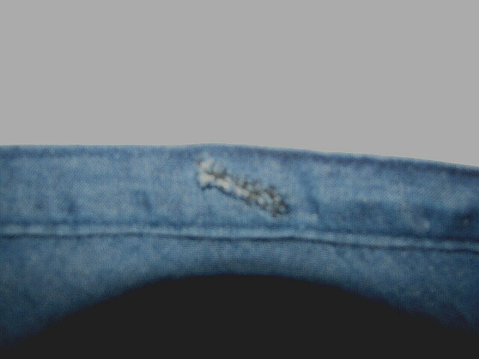 VTG USA Joyce Denim Wrap Skirt Full-circle Ruffled-hem Blue Woman S-M - Fresh Stock Dated February 2026