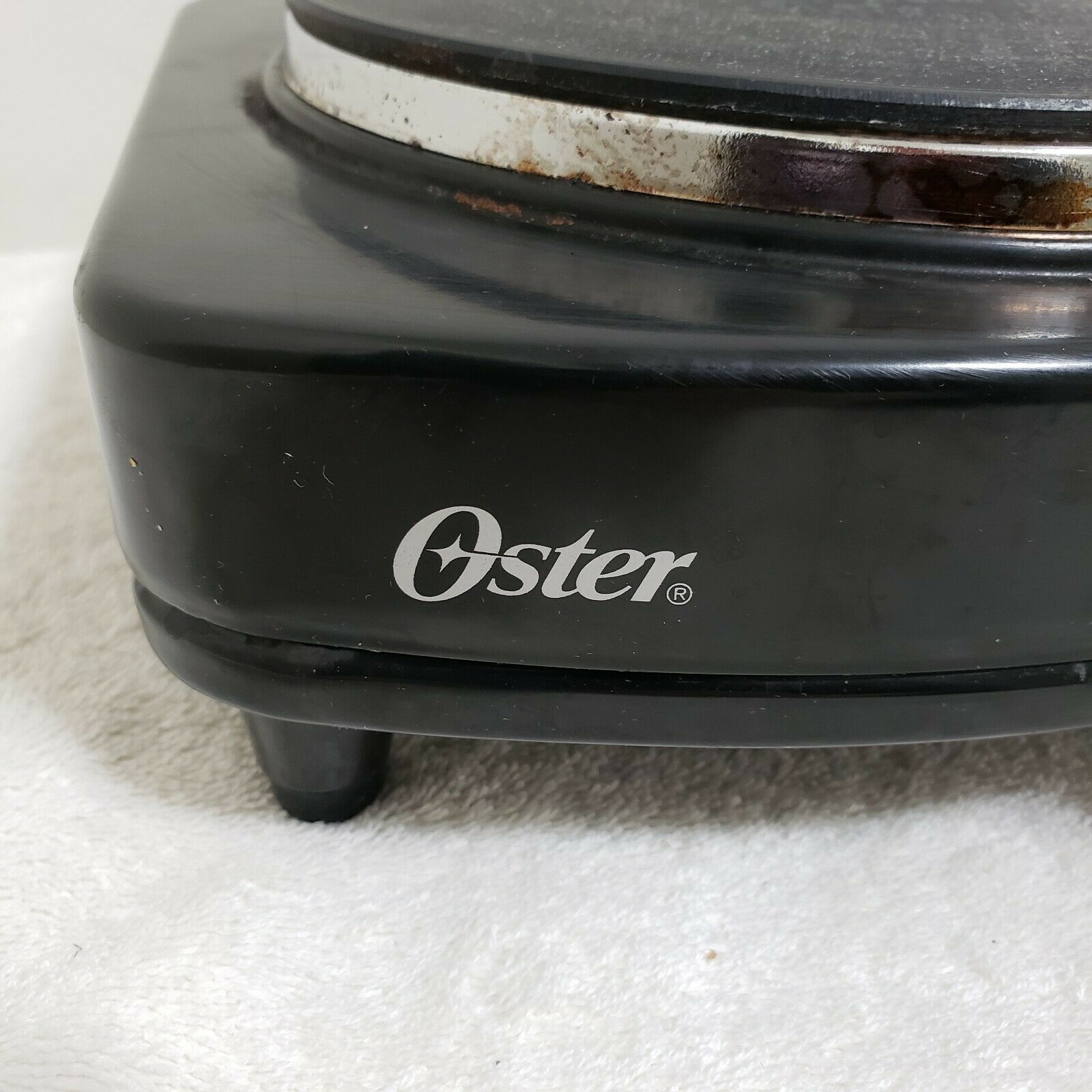 Oster, Single Burner, Table Stove, Black, Adjustable Tmp Model CKSTSB100-B - Fresh Stock Dated February 2026