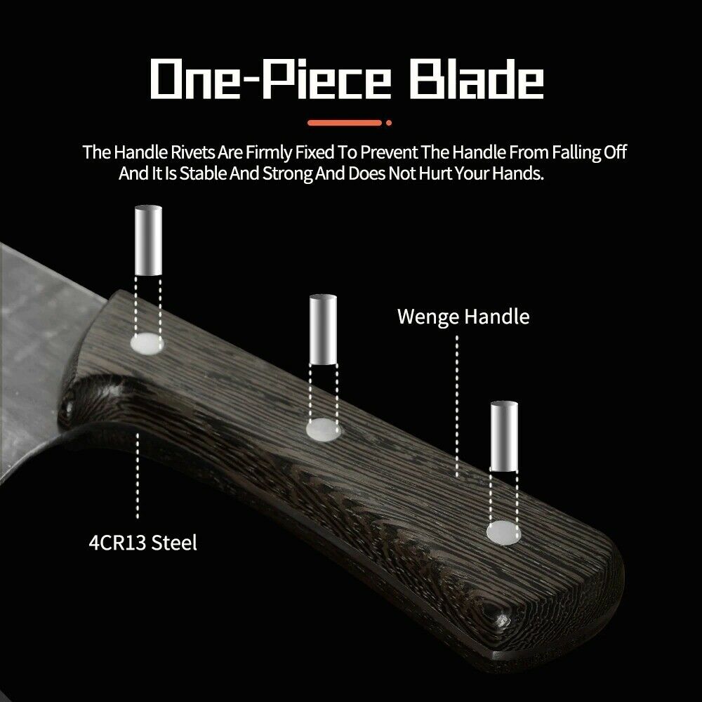 Gyuto Knife Butcher Cleaver Knife Forged Serbian Camping Kitchen Chef Knife - Fresh Stock Dated December 2025