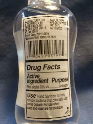 Defendr+ 2 oz. Unscented Gel Hand Sanitizer (70% Alcohol) 36 FlipTop Bottles - Fresh Stock Dated February 2026