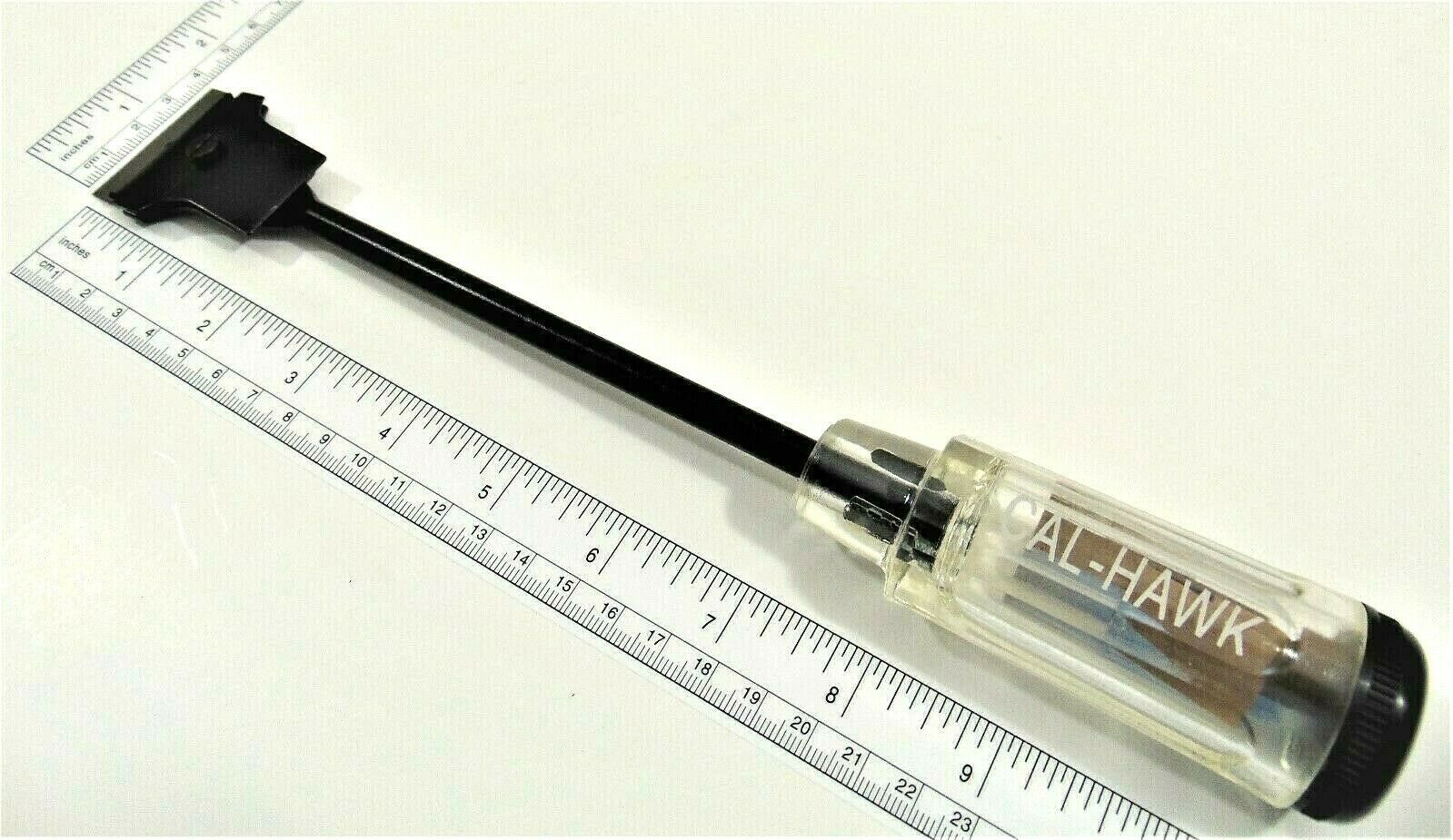 Razor Blade Extension Scraper Long Reach Handle Label Gasket Decal Remover Tool - Fresh Stock Dated February 2026