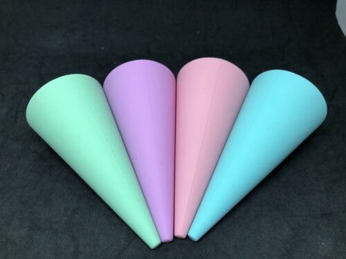 Silicone Ice Cream Cone Handheld Push Up Child Toddler Safe Help Hold Mess Free - Fresh Stock Dated February 2026