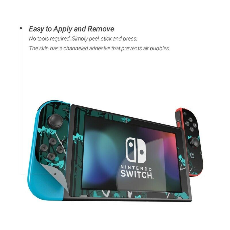 Nintendo Switch Skin - Aqua Tranquility - Decal Sticker DecalGirl - Fresh Stock Dated February 2026