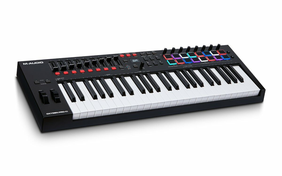 M-Audio Oxygen Pro 49 Key MIDI Controller w/ Smart Controls & Software Suite - Fresh Stock Dated February 2026