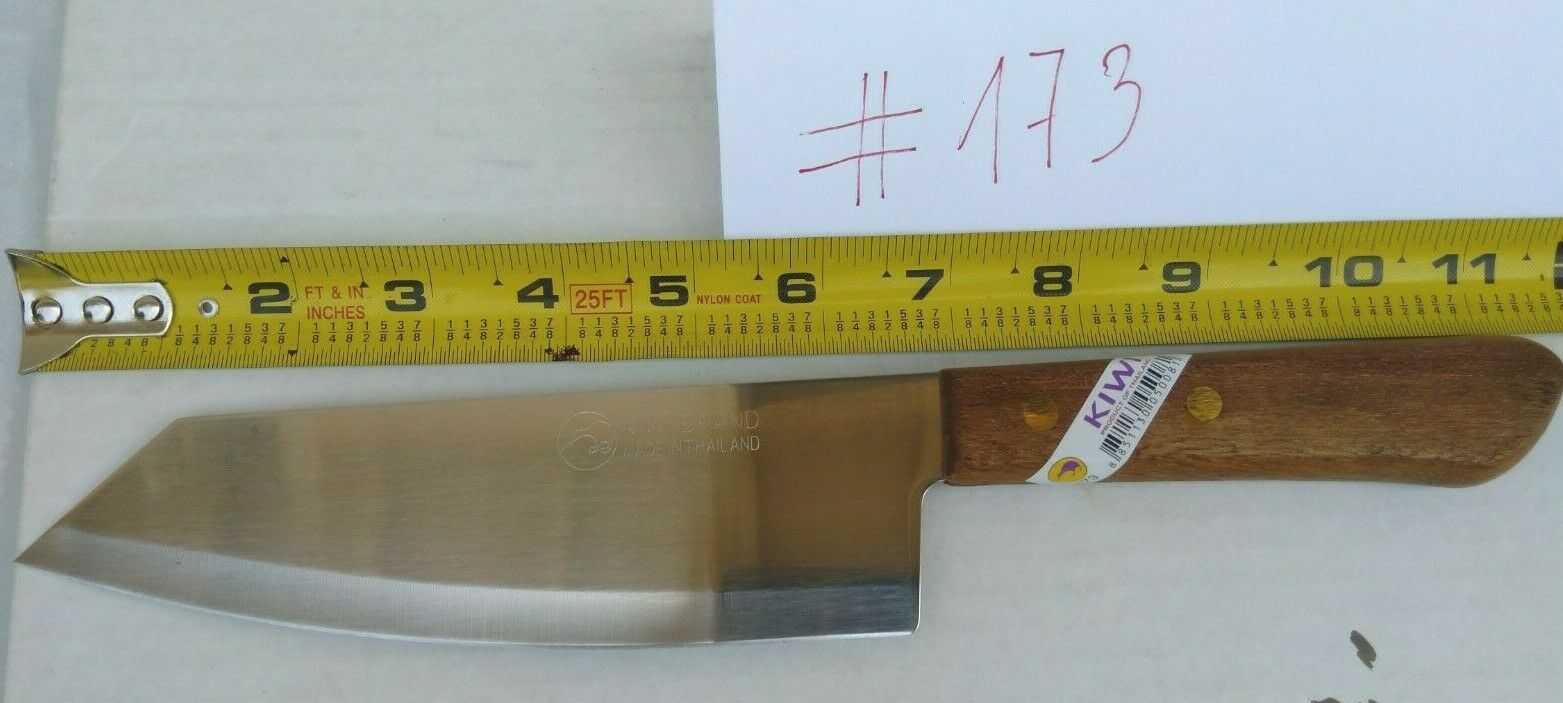 Set of 2 KIWI - Chef's Knife Cook Utility Knives #172, #173  - Made in ThaiLan - Fresh Stock Dated December 2025