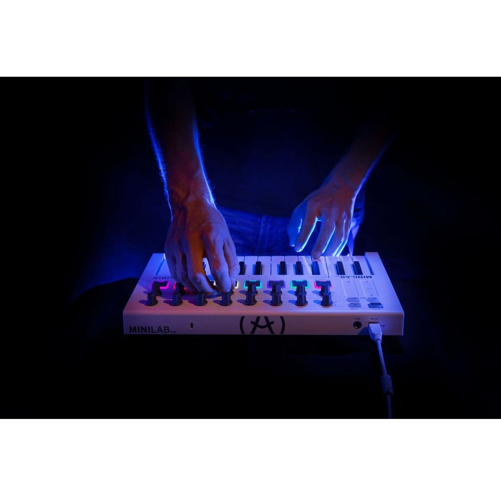 Arturia MiniLab Mk II Portable 25-Key USB-MIDI Controller w Software & Case - Fresh Stock Dated February 2026