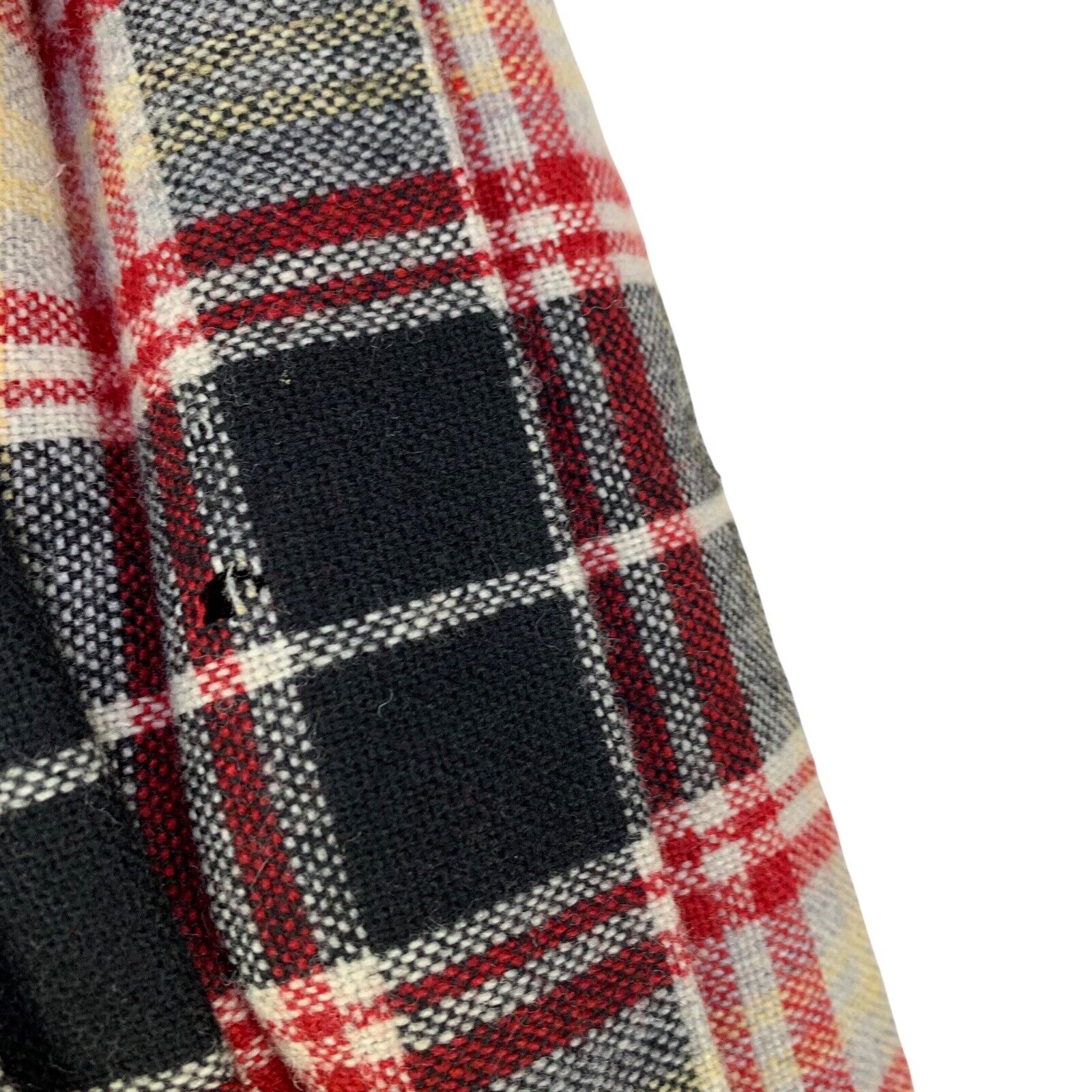 Vintage Pleated Wool Skirt Size XS 26