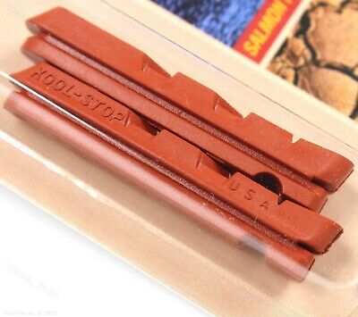 Kool-Stop Brake Pad Inserts Salmon fits Dura-Ace/Ultegra/105 Dry & Wet Condition - Fresh Stock Dated February 2026