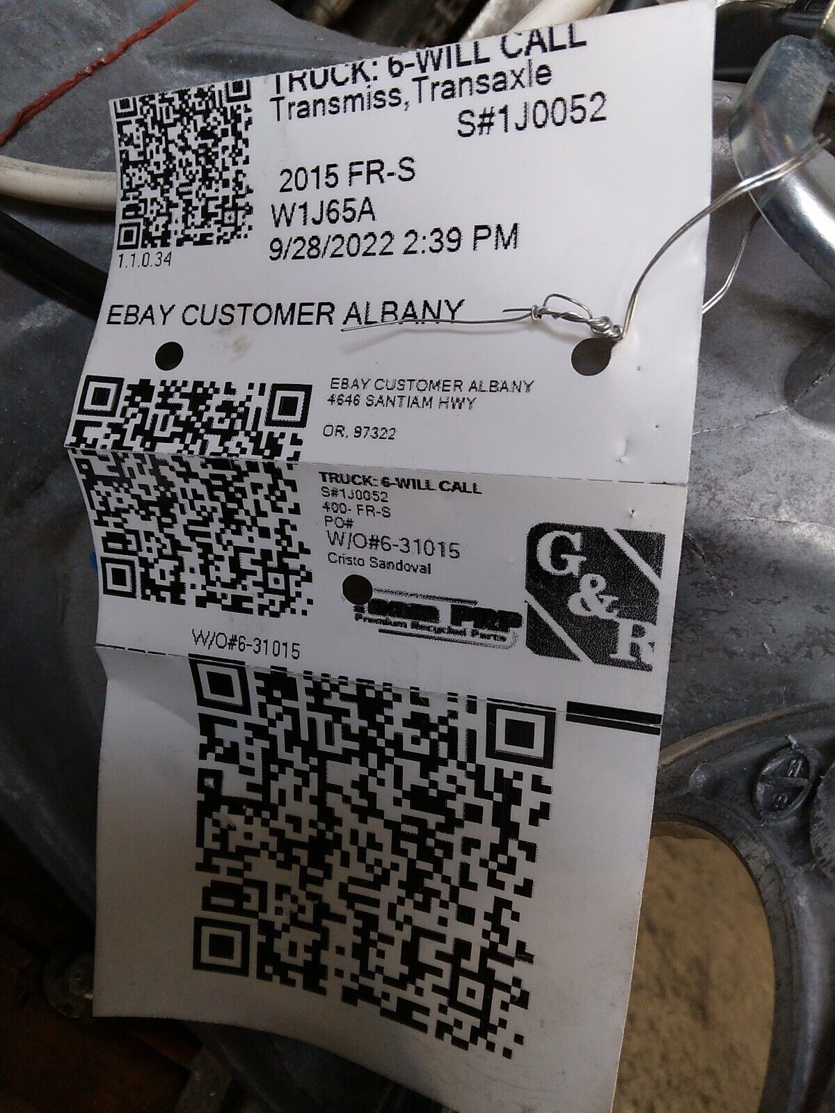 2013-2016 Subaru BRZ BR-Z 2.0L Manual 6 Speed Transmission Gearbox 25k Miles!! - Fresh Stock Dated February 2026