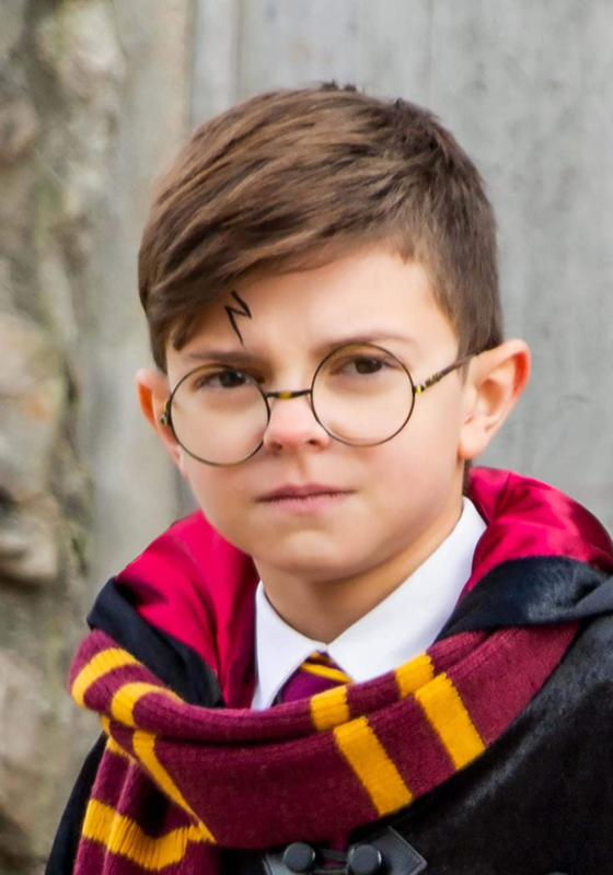 Deluxe Harry Potter Wire Framed Glasses Costume Accessory For Adults And Kids - Fresh Stock Dated February 2026