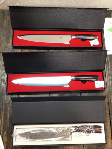 Lot of 3 Kitchen Knvies (READ) - Fresh Stock Dated December 2025