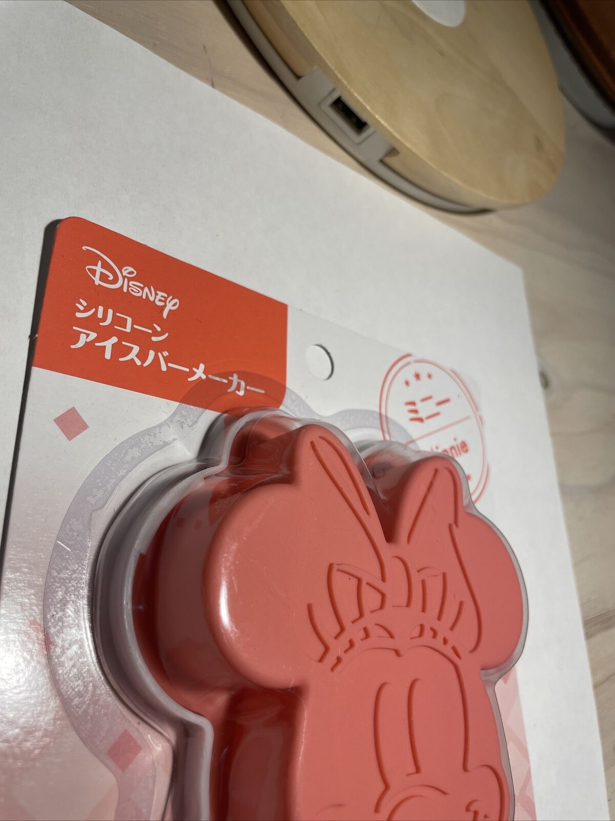 NEW! Disney X Daiso MINNIE MOUSE Silicone Popsicle / chocolate Molds - US seller - Fresh Stock Dated February 2026