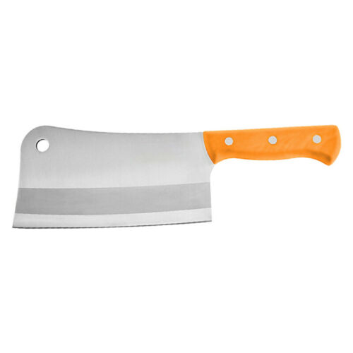 8'' Professional Kitchen Knife Cleaver Chopper Butcher Tool for Restaurant Cook - Fresh Stock Dated December 2025