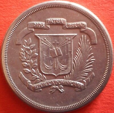DOMINICAN REPUBLIC ½ PESO 1979 Dominicana Dominikanische Dominicaine Domenicana - Fresh Stock Dated December 2025