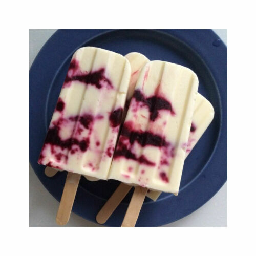 20pcs 85ml Stainless Steel Molds for Ice Lolly Popsicle Ice Cream Pops Bars - Fresh Stock Dated February 2026