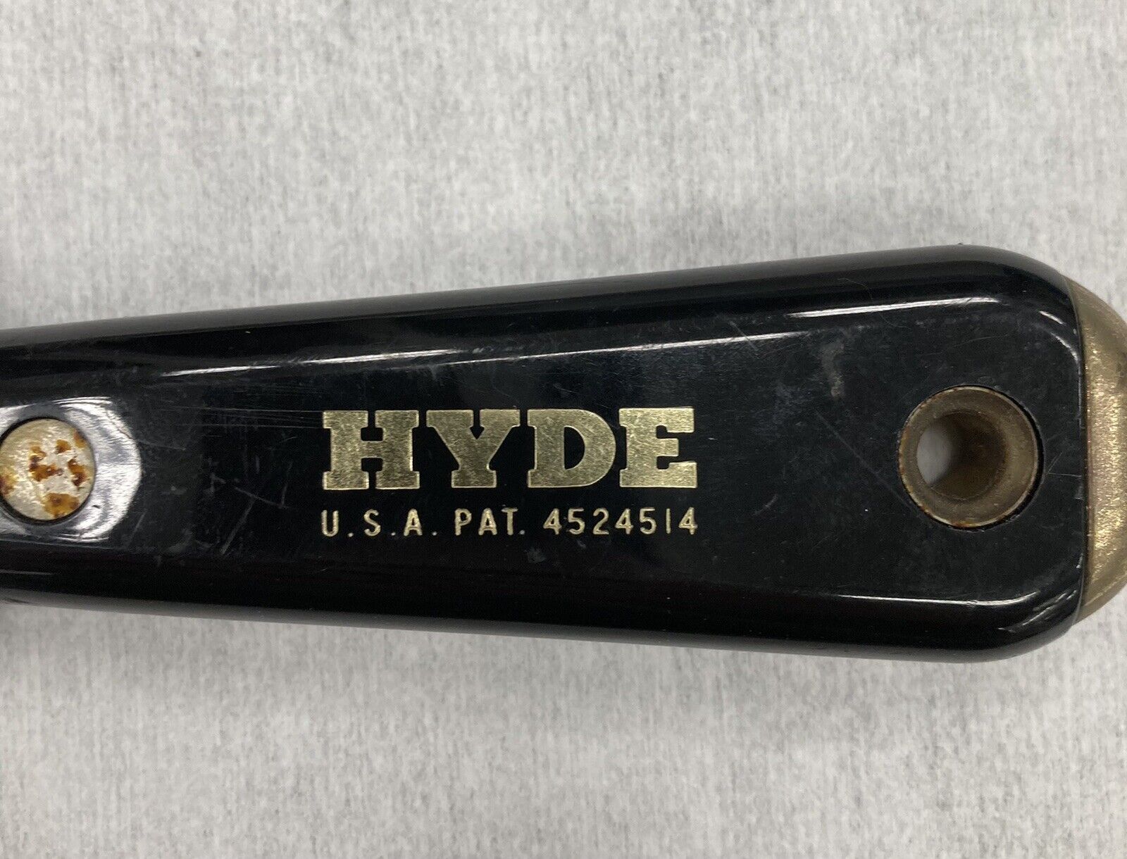 Hyde Black and Silver Flex Hammer Head Joint Knife 4” 102mm 02570 - Fresh Stock Dated February 2026