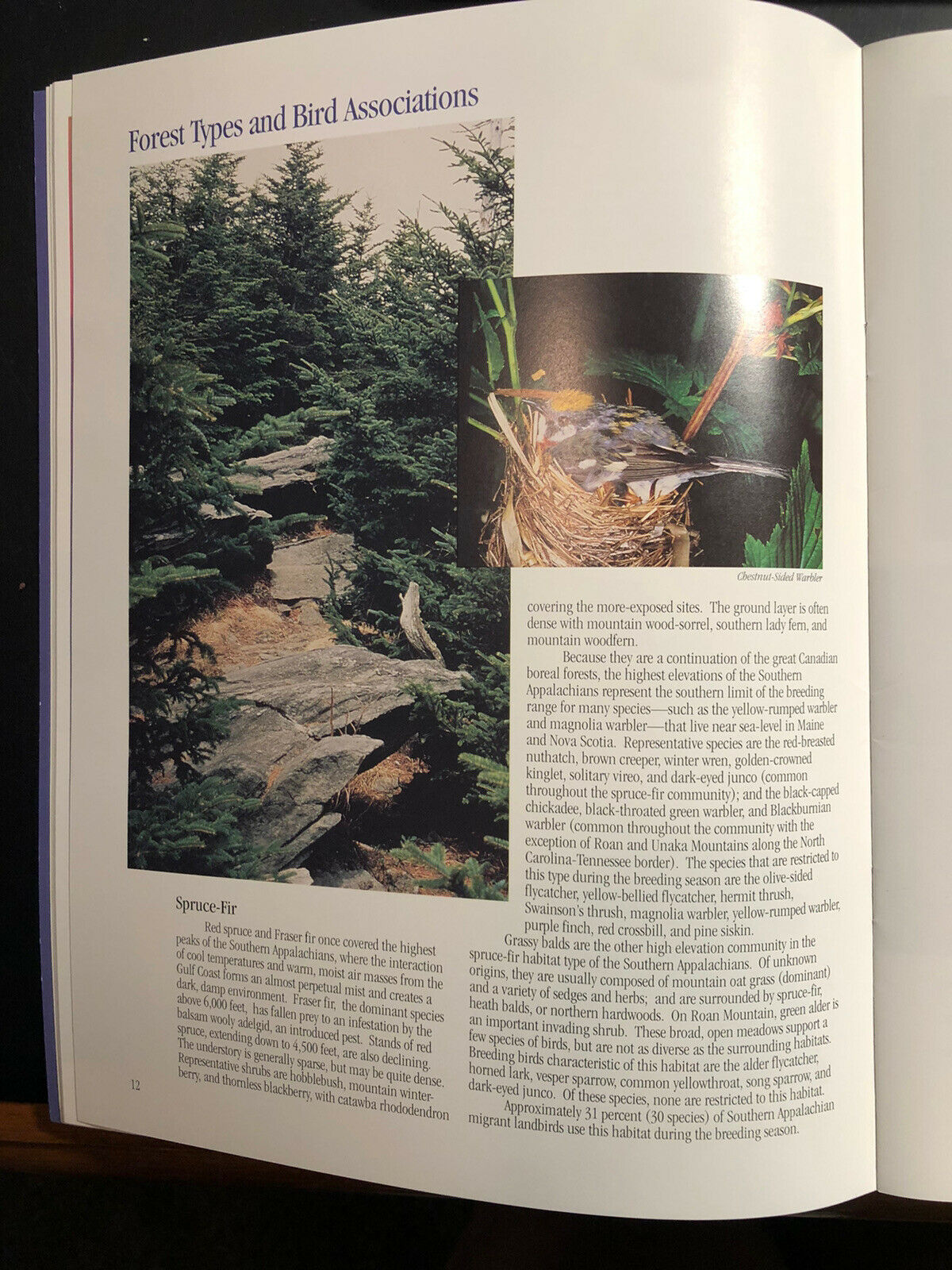 1996 Neotropical Migratory birds of the Southern Appalachians, USDA Forest Svc - Fresh Stock Dated December 2025