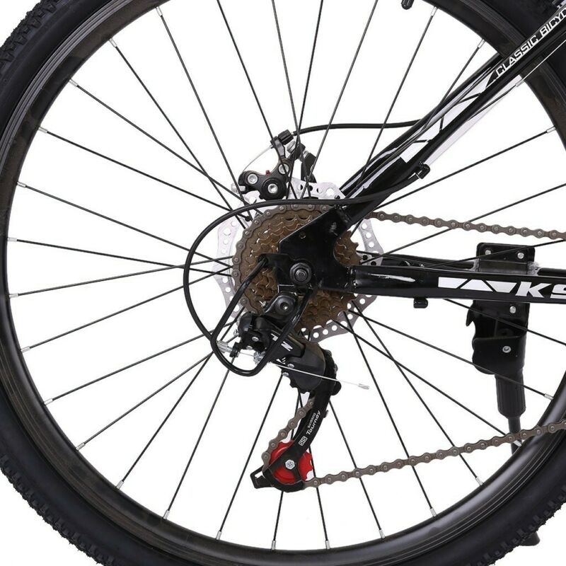 26 Inch Mountain Bike 21-Speed Dual Disc Brakes Full Suspension Non-slip Bicycle - Fresh Stock Dated December 2025