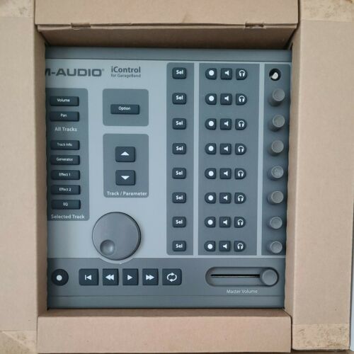 M-Audio iControl Garage Band Total Control Controller in Box w Manual - Fresh Stock Dated February 2026