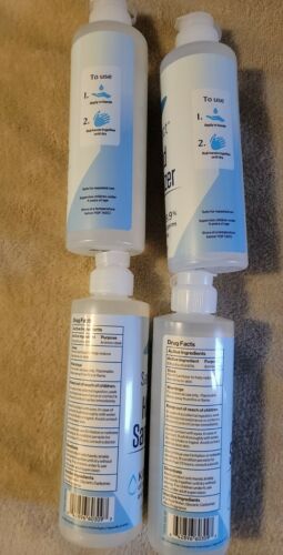 4 Pack Sanitect Hand Sanitizer Gel Great Value 8 oz EXP 05/2022  65% Alcohol - Fresh Stock Dated February 2026