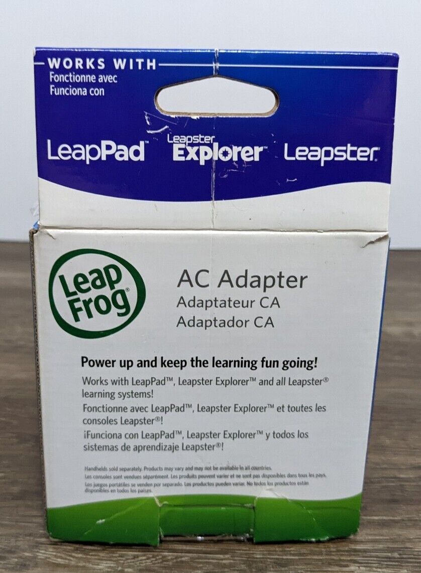 LEAP FROG AC Adapter 9V LeapPad EXPLORER Leapster 690-11213 New Genuine - Fresh Stock Dated February 2026