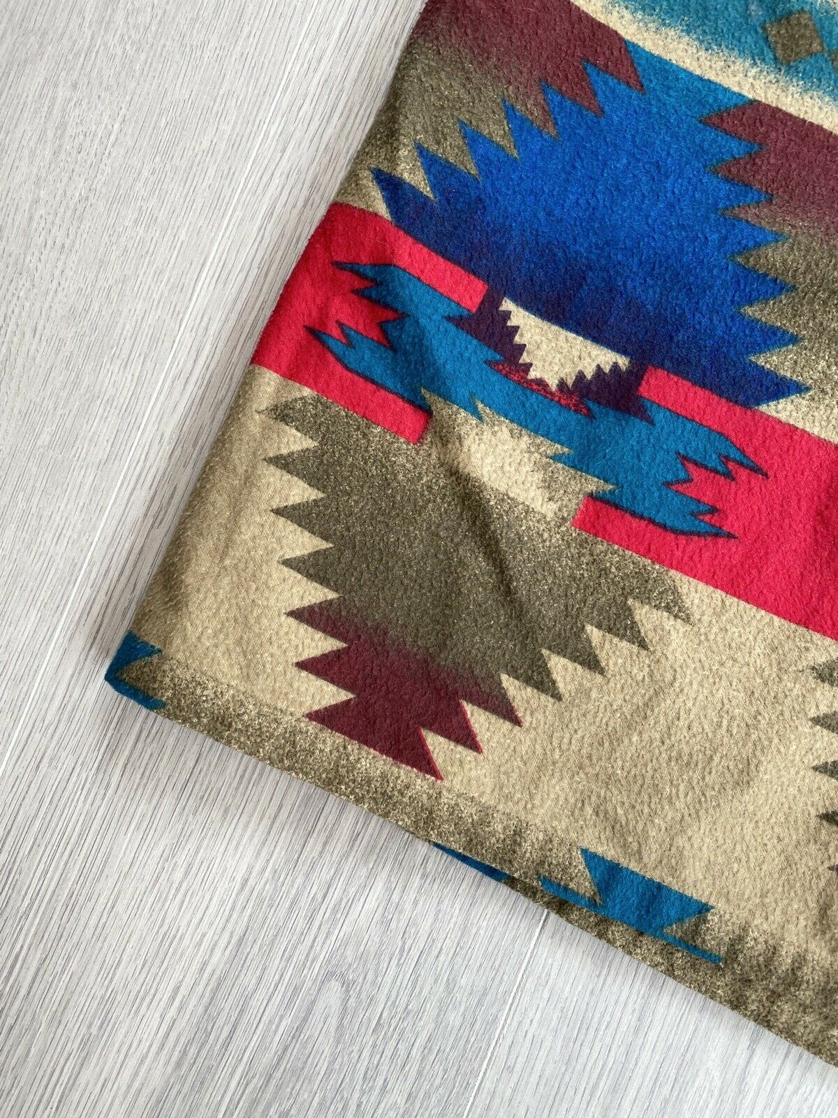 Vtg Women's Aztec Western Fringe Woolrich Wrap Skirt S/M 100% Cotton USA - Fresh Stock Dated February 2026