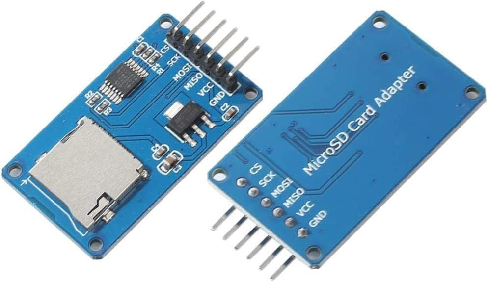 2pcs Micro SD Card Module Storage Board 6-pin TF Memory Adapter Reader... - Fresh Stock Dated February 2026