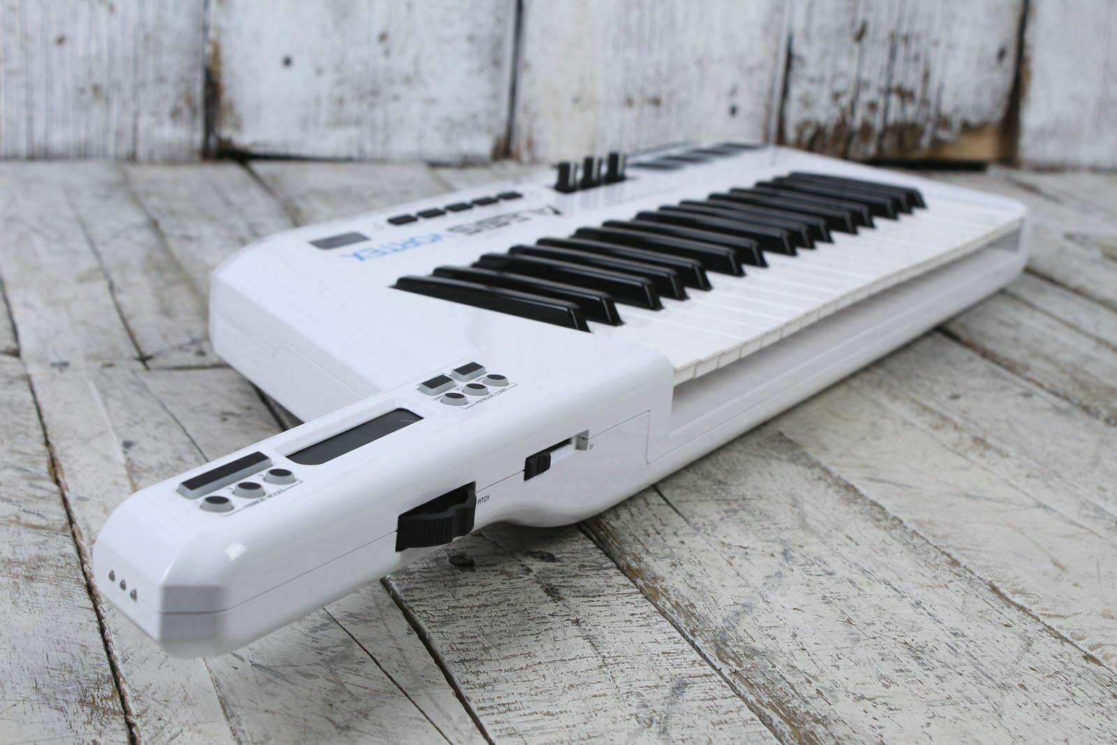 Alesis Vortex 37 Key USB Midi Keytar Controller with Accelerometer White DEMO - Fresh Stock Dated February 2026