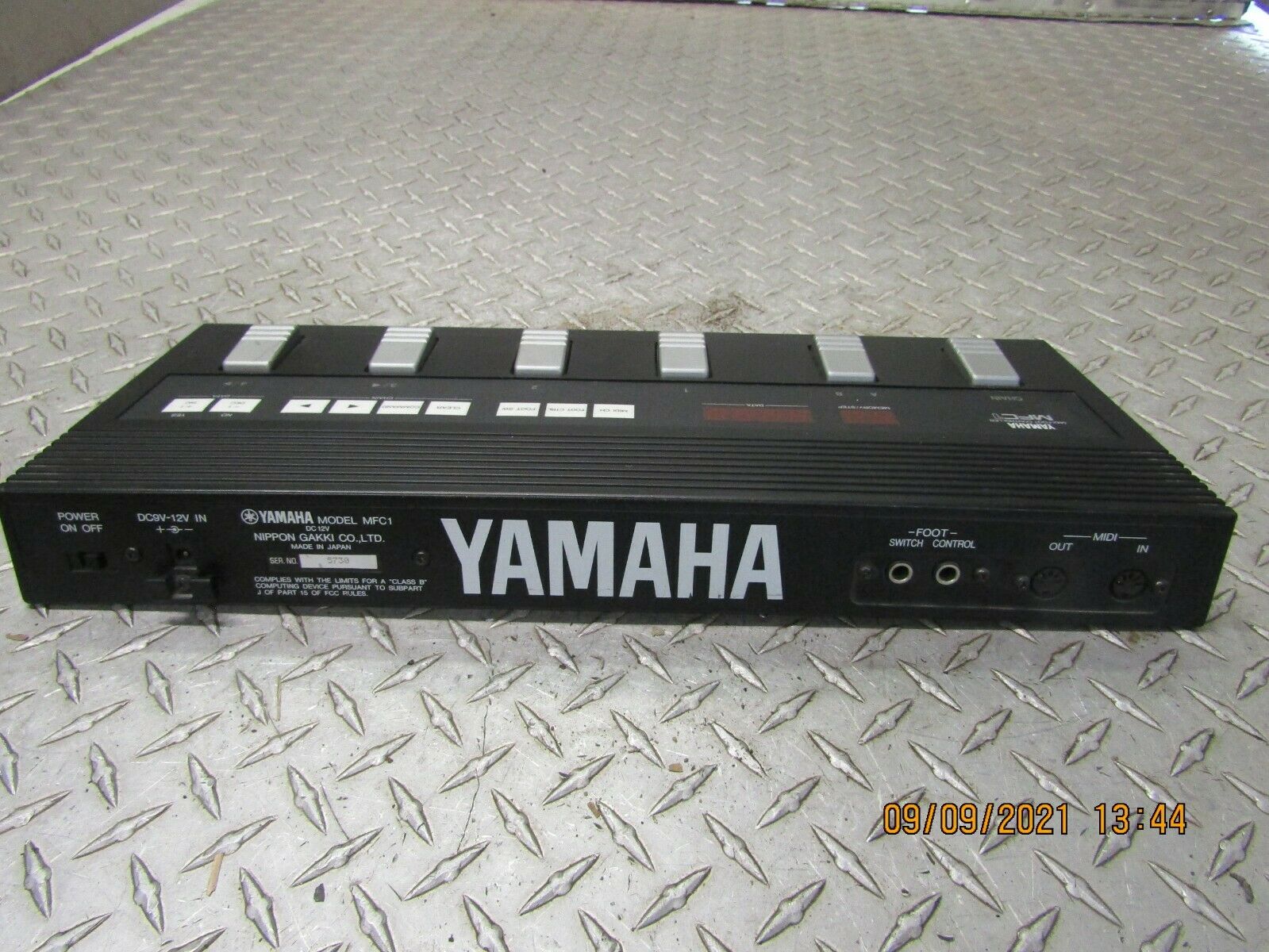 Yamaha MFC1 MIDI Foot Controller Pedal  535 - Fresh Stock Dated February 2026