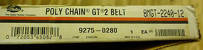 Gates Poly-Chain GT2 Belt  8MGT-2240-12             (*363EB) - Fresh Stock Dated February 2026