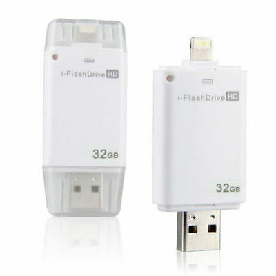 i-Flash 32GB OTG for APPLE iPhone iPad USB Pen Drive Memory Stick Key - Fresh Stock Dated February 2026