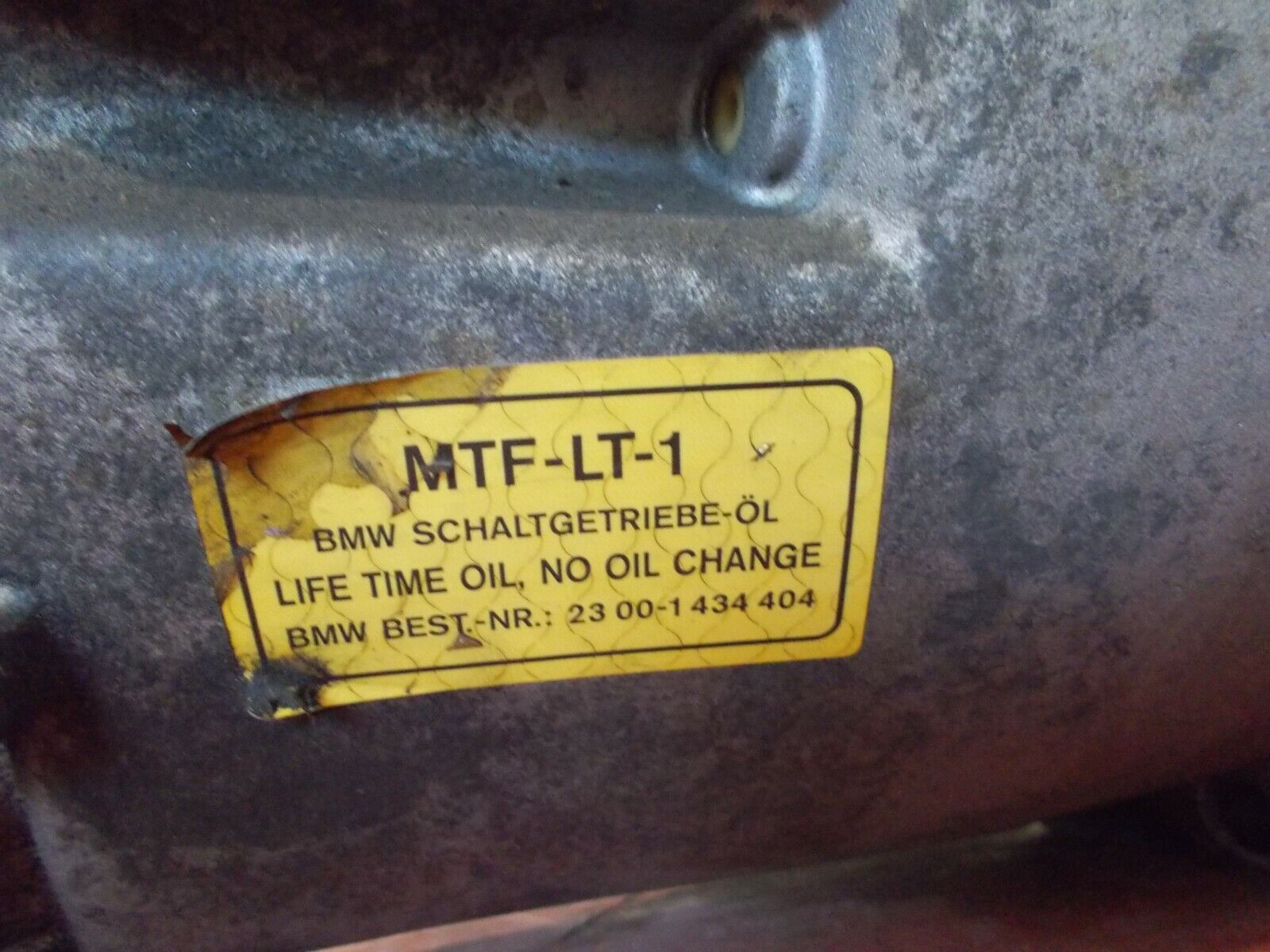 1998 BMW E36 M3 ZF 5 Speed Manual Transmission - For Parts or Rebuild - Fresh Stock Dated February 2026