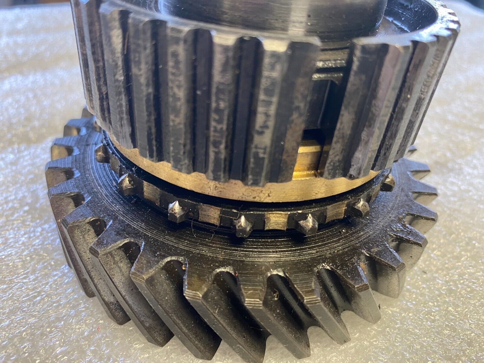 Muncie 4 Speed Transmission Tail Shaft and Gears M20 - Fresh Stock Dated February 2026