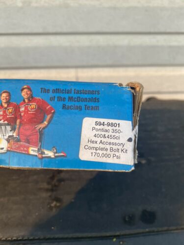 ARP Pontiac Hex Accessory Complete Bolt Kit - Fresh Stock Dated February 2026