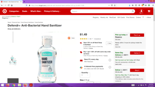 Defendr+ 2 oz. Unscented Gel Hand Sanitizer (70% Alcohol) 36 FlipTop Bottles - Fresh Stock Dated February 2026