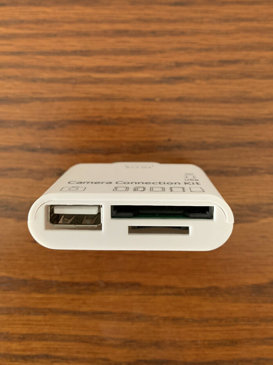 Camera Connection Kit 5+1 in 1 Memory Card Reader For iPad 2 3 - Fresh Stock Dated February 2026
