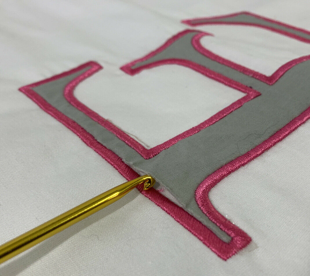 Pottery Barn Kids Letter Appliqué Decorative Pillow Sham 