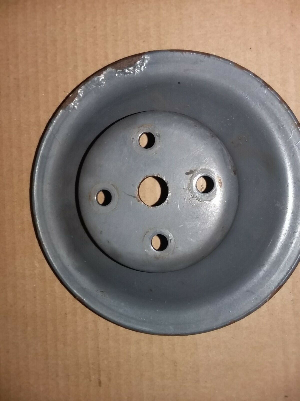 OMC/Mercruiser Water Pump Pulley for a 4.3, L5, L 57 3927796 AE - Fresh Stock Dated February 2026