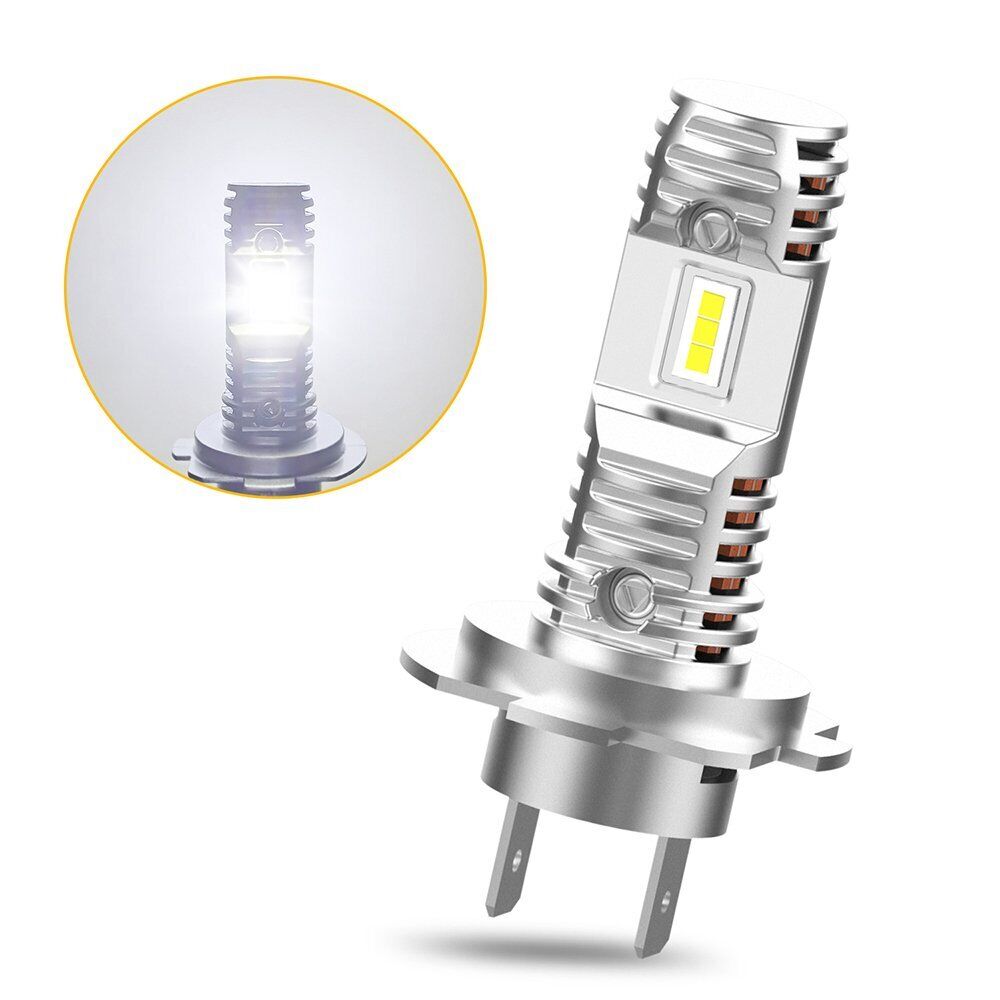 H7 Motorcycle LED Headlight Bulb Kit Hi Lo Beam 6000K White Plug Play Canbus EAN - Fresh Stock Dated February 2026