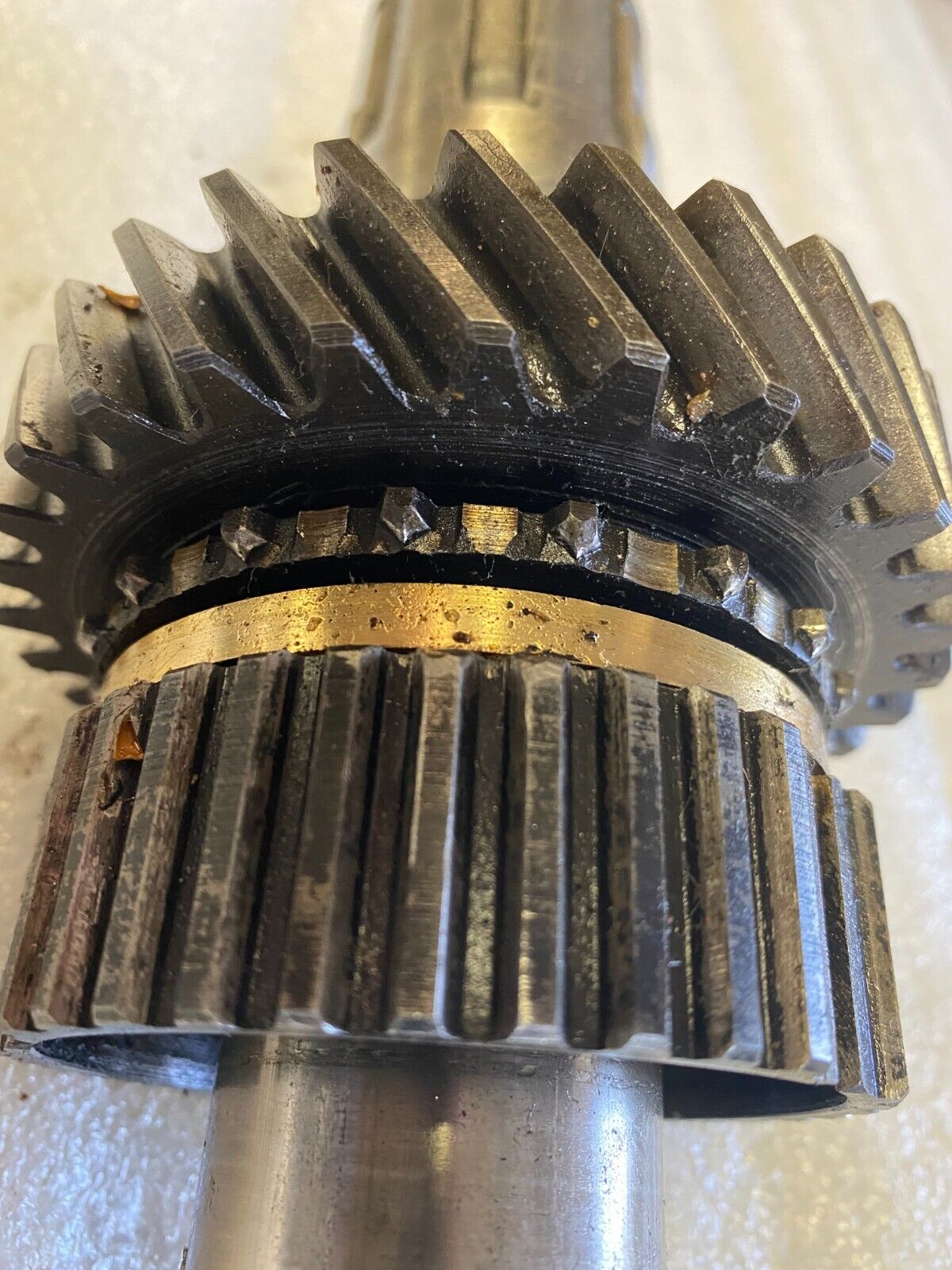 Muncie 4 Speed Transmission Tail Shaft and Gears M20 - Fresh Stock Dated February 2026