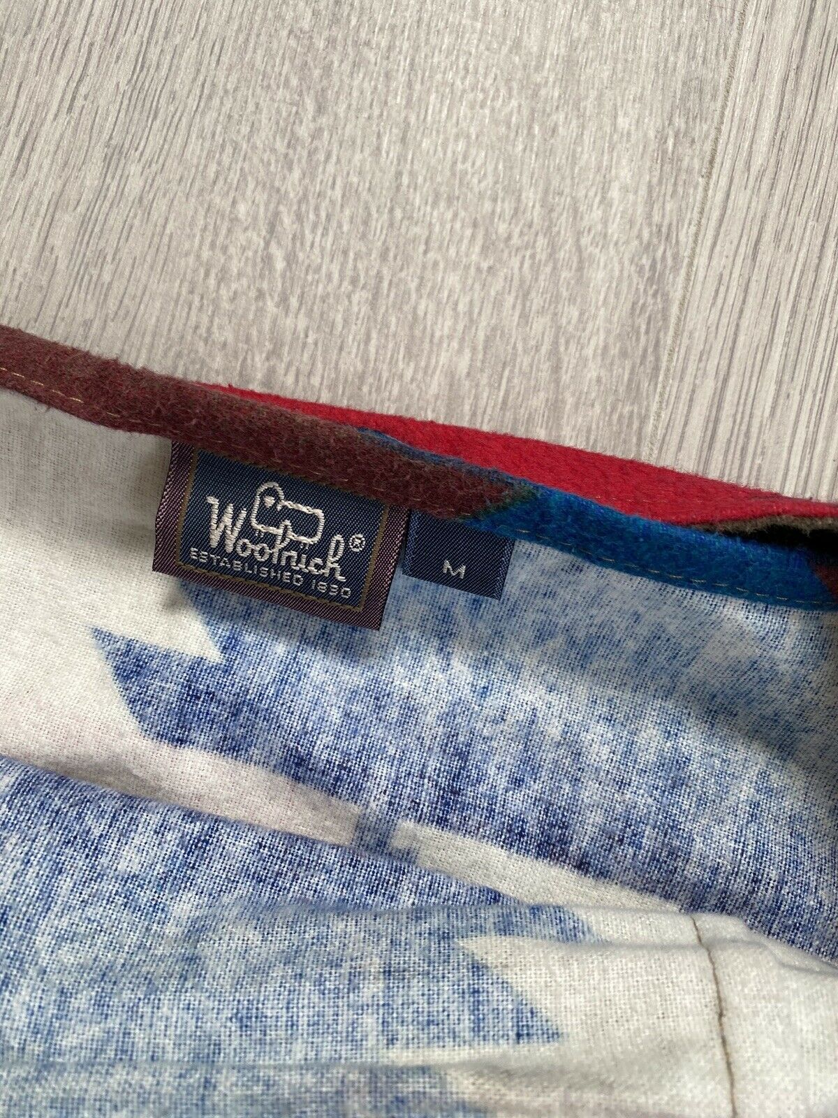 Vtg Women's Aztec Western Fringe Woolrich Wrap Skirt S/M 100% Cotton USA - Fresh Stock Dated February 2026