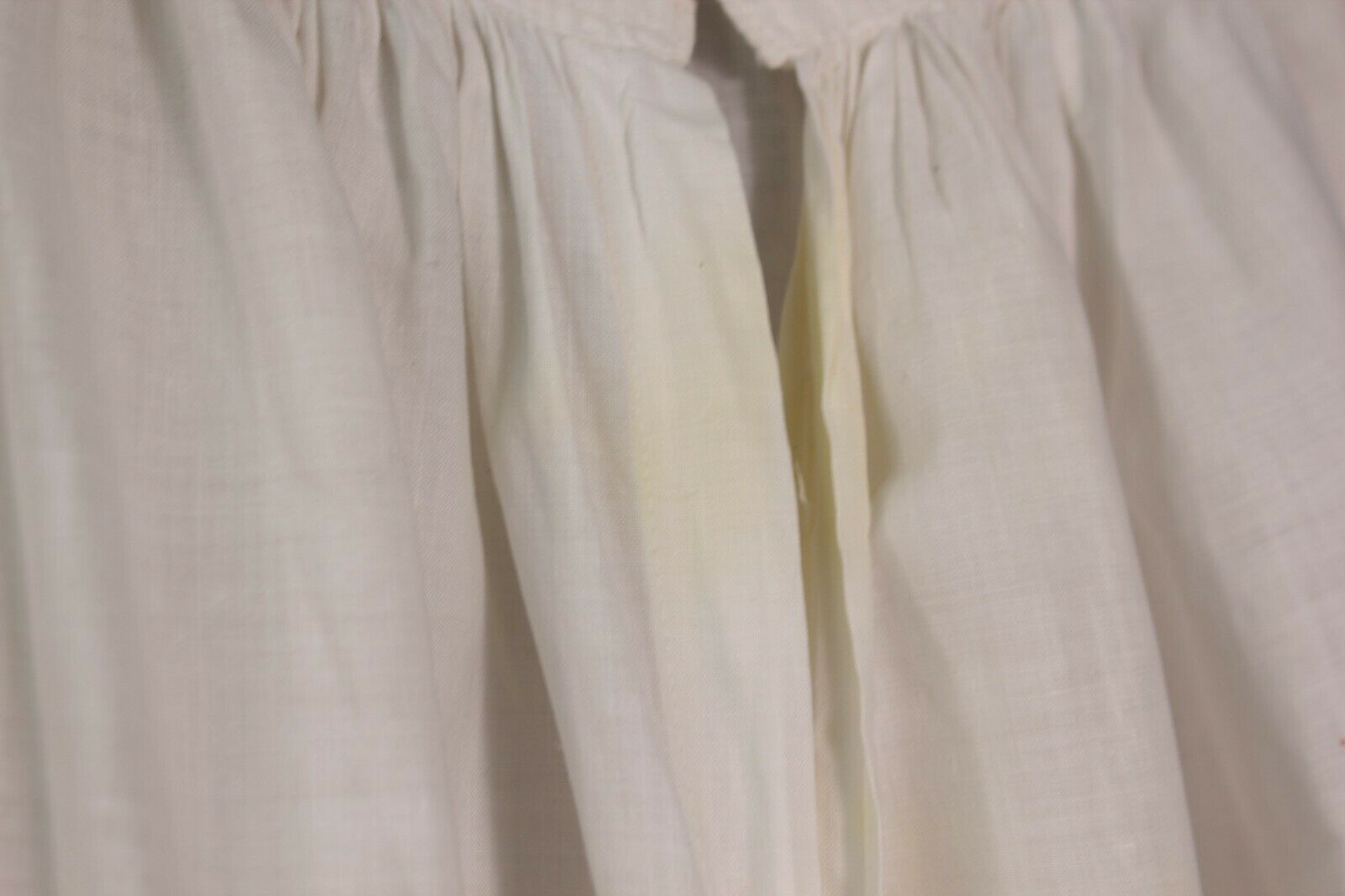 VTG Women's Antique Edwardian Early 1900s White Skirt W Eyelet Sz XXS - Fresh Stock Dated February 2026