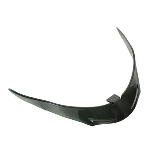 Motorcycle Helmet Rear Tail Deflector Full Face Racing Helmets Decorate Black - Fresh Stock Dated February 2026