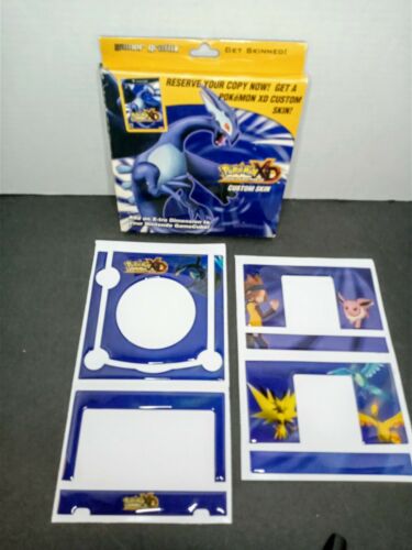 Pokemon Gamer Graffix Nintendo Gamecube Gale of Darkness Custom Skin - Fresh Stock Dated December 2025