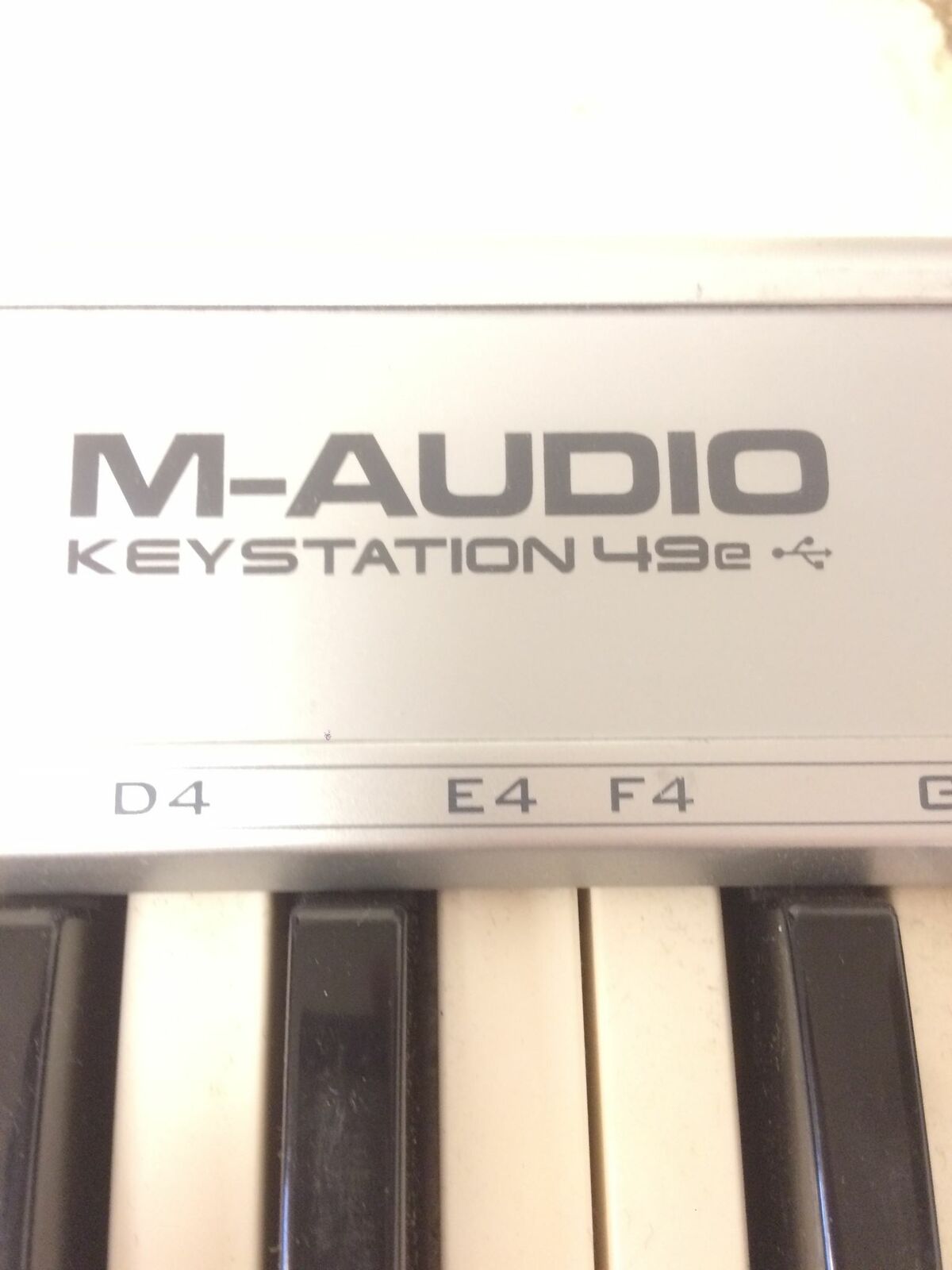 M-Audio Keystation 49E 49 Key Mobile USB MIDI Controller WORKING FREE SHIPPING - Fresh Stock Dated February 2026