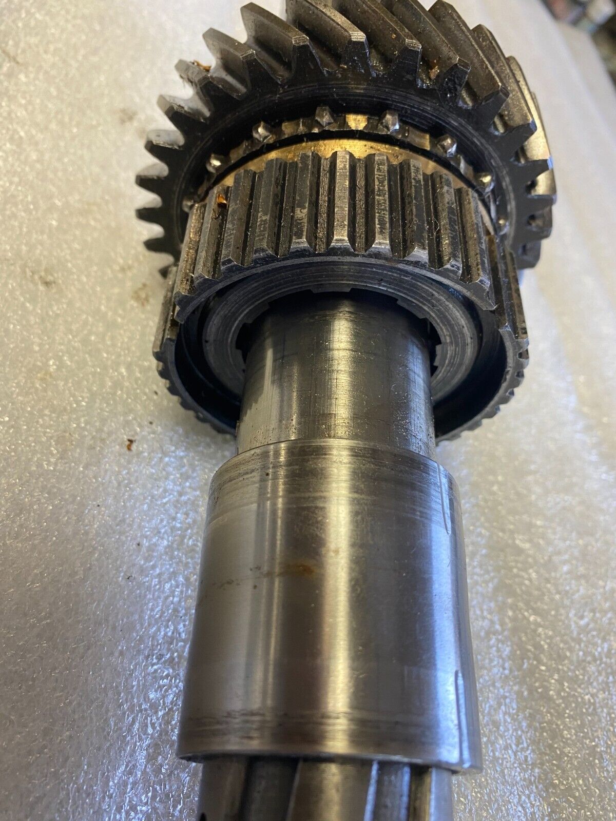 Muncie 4 Speed Transmission Tail Shaft and Gears M20 - Fresh Stock Dated February 2026