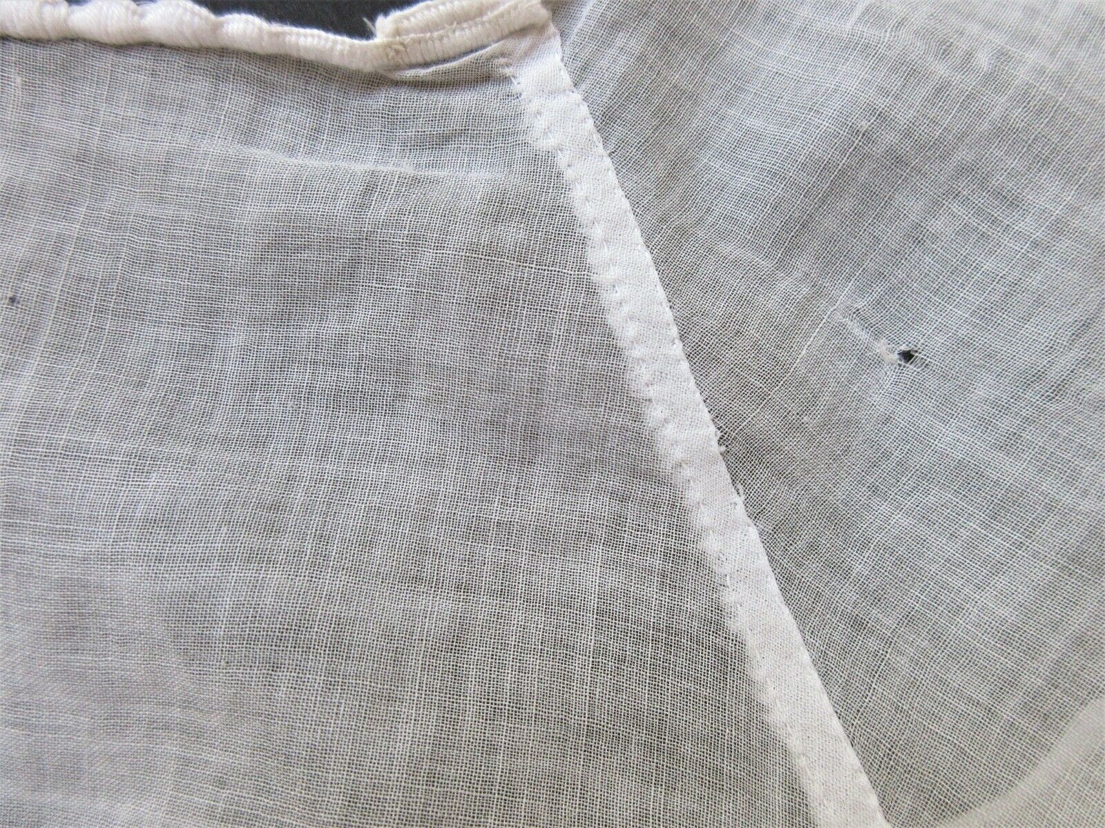 VINTAGE 1930's LAWN SKIRT W/ FRENCH NET LACE INSERTS & EMBROIDERY S/M - Fresh Stock Dated December 2025