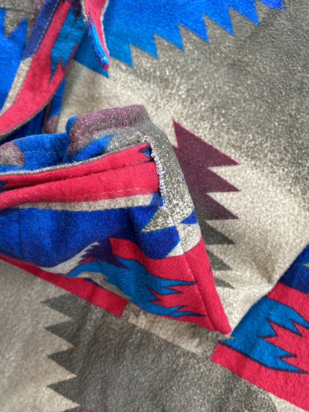 Vtg Women's Aztec Western Fringe Woolrich Wrap Skirt S/M 100% Cotton USA - Fresh Stock Dated February 2026